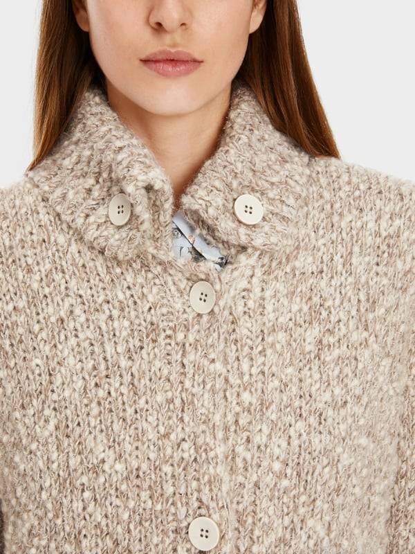 Marc Cain Kurzer Mantel Knitted in Germany Schlussverkauf