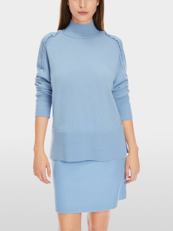 Marc Cain Hochwertiger Sweater aus 100 % Kaschmir Fabrikverkauf