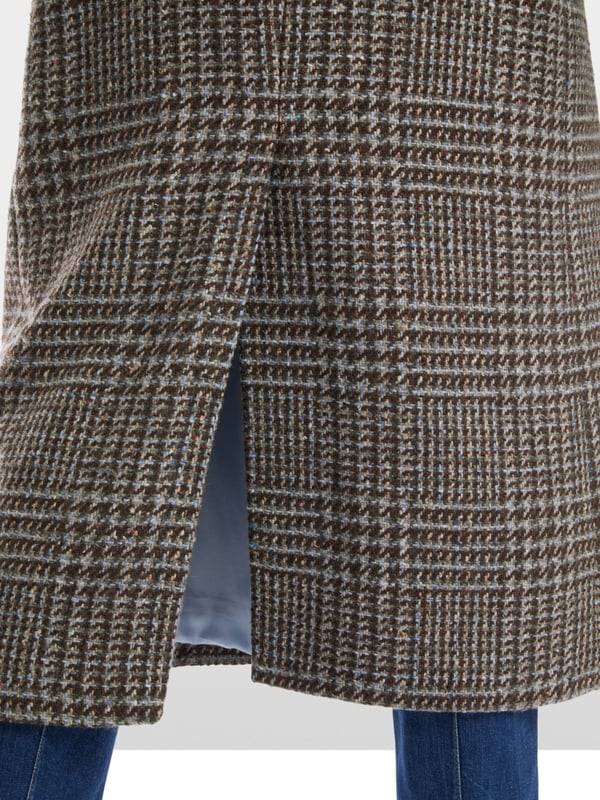 Marc Cain Langer Blazer-Mantel in Vintage-Karo Hotsell