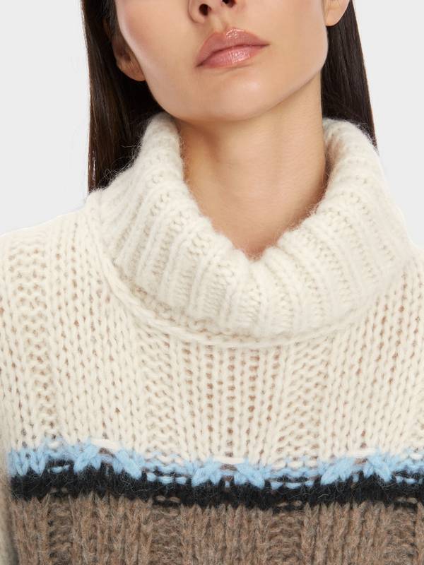 Marc Cain Sweater mit Streif - Knitted in Germany Meist gekauft