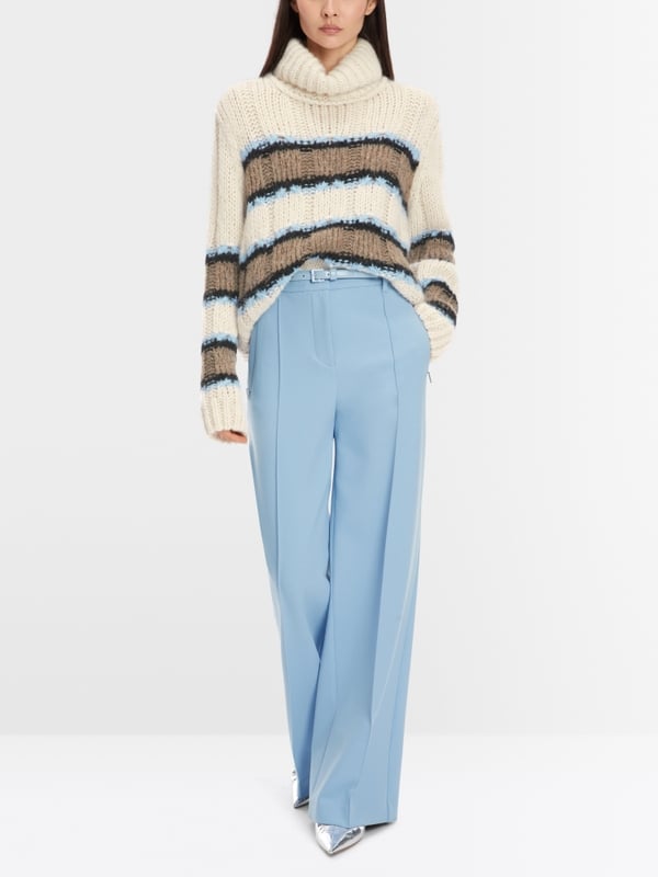 Marc Cain Sweater mit Streif - Knitted in Germany Meist gekauft