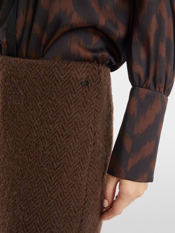 Marc Cain Schmaler Midirock Knitted in Germany Auslauf
