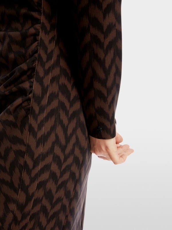 Marc Cain Kurzes Kleid mit Drapierung Schlussverkauf