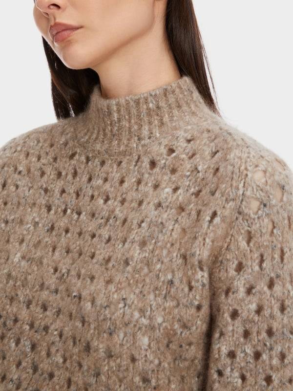 Marc Cain Sweater mit Mohair - Knitted in Germany Angebote