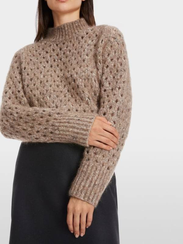 Marc Cain Sweater mit Mohair - Knitted in Germany Angebote
