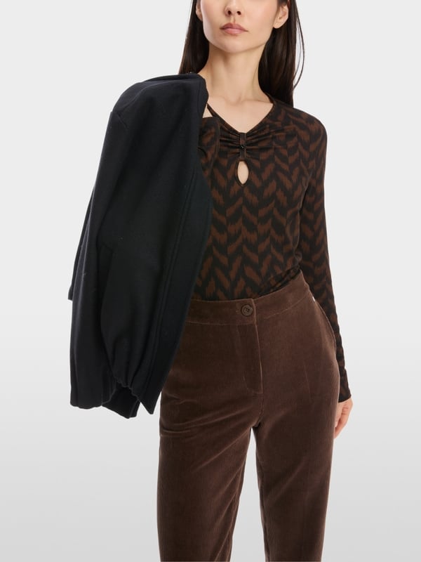 Marc Cain Longsleeve aus Viskosestretch Auslauf