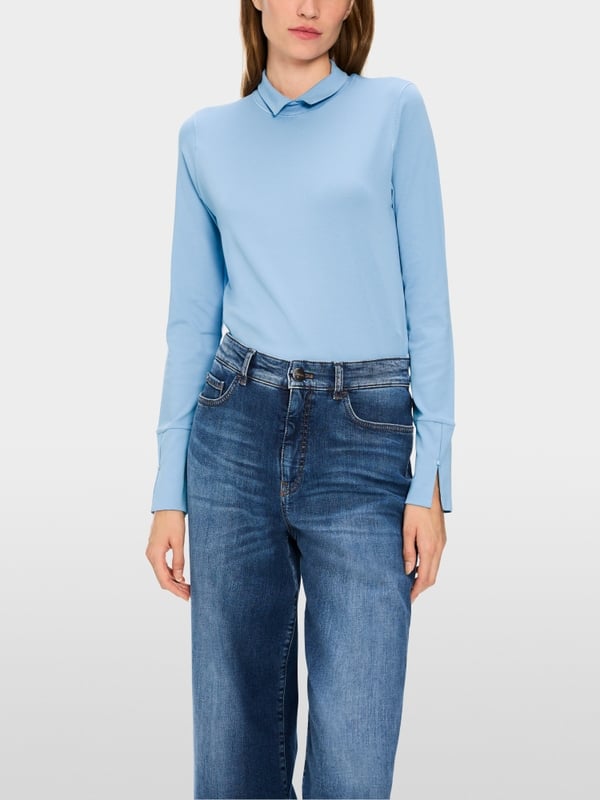 Marc Cain Langärmliges T-Shirt im Angebot