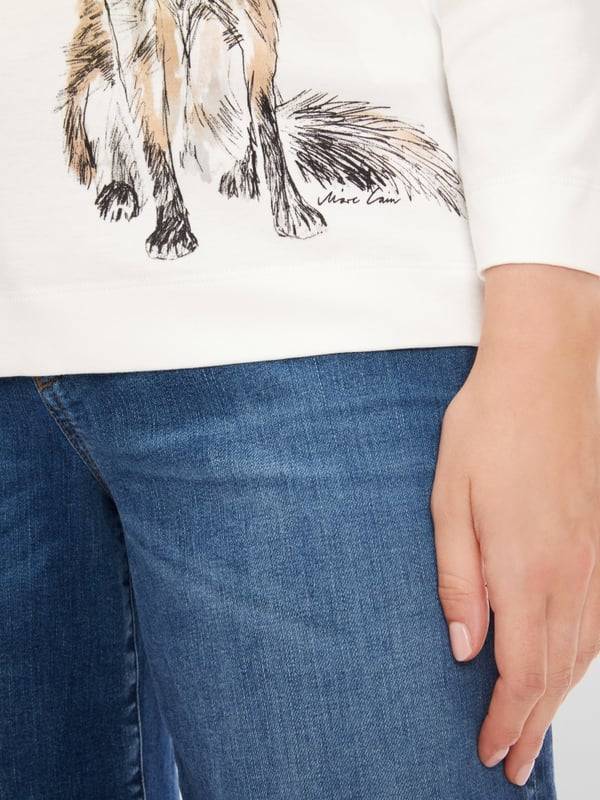 Marc Cain T-Shirt aus reiner Baumwolle Fabrikverkauf