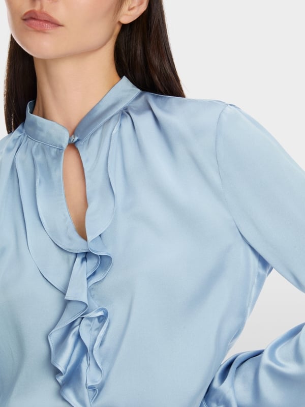 Marc Cain Elegante Bluse mit Volant Verkauf