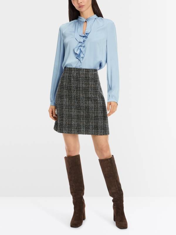 Marc Cain Elegante Bluse mit Volant Verkauf