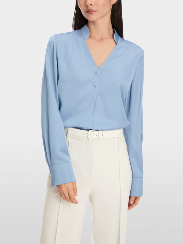 Marc Cain Schlupfbluse aus Satin Angebote