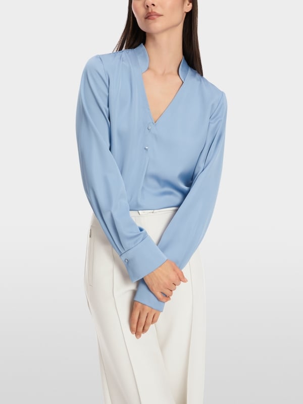 Marc Cain Schlupfbluse aus Satin Angebote
