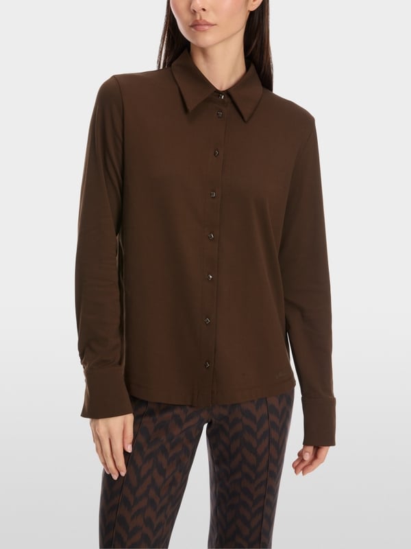Marc Cain Hemdbluse mit überschnittener Schulter Hotsell