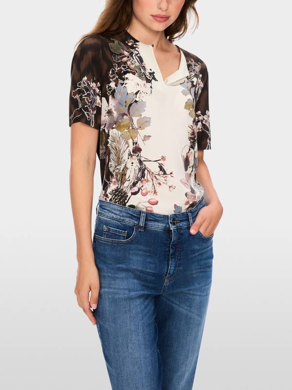 Marc Cain Schlupfbluse mit Kurzarm im Angebot