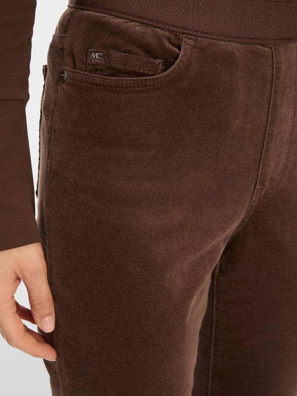 Marc Cain Modell SIENA - Schlupfhose aus Samt Auslauf