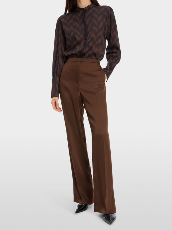Marc Cain Hose mit hoher Taille - Modell WUKARI Angebote