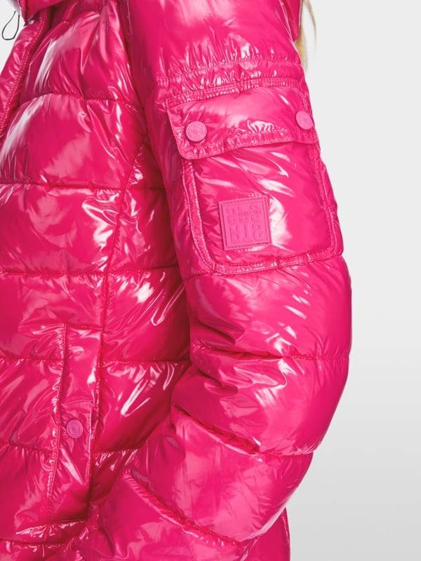 Marc Cain Körpernahe Outdoor-Jacke mit Kapuze VIP-Rabatte