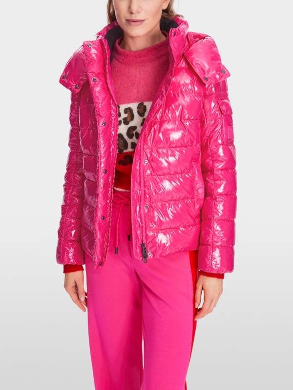 Marc Cain Körpernahe Outdoor-Jacke mit Kapuze VIP-Rabatte