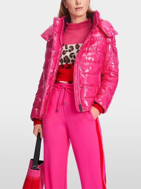 Marc Cain Körpernahe Outdoor-Jacke mit Kapuze VIP-Rabatte