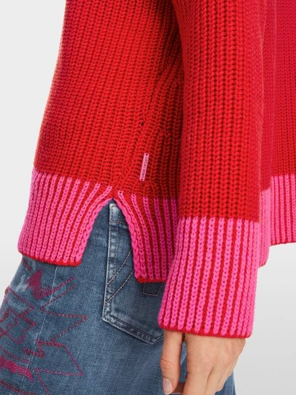 Marc Cain Oversized Sweater Knitted in Germany Neueste Stile