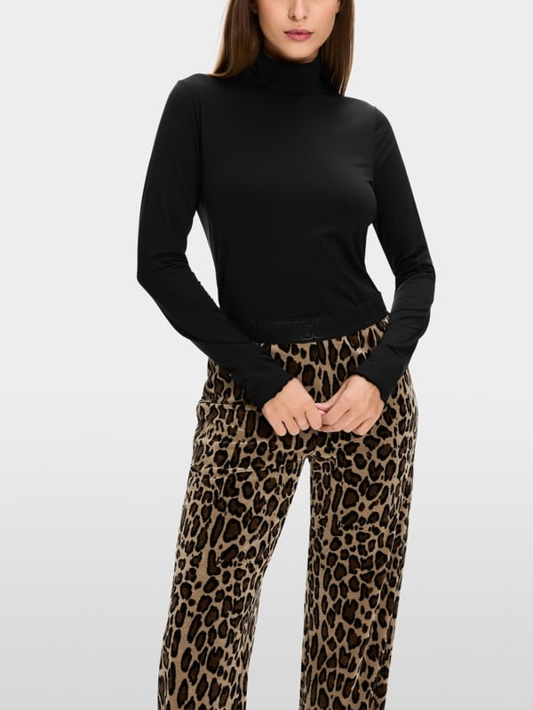 Marc Cain Longsleeve mit Turtle-Neck Letzter Tag