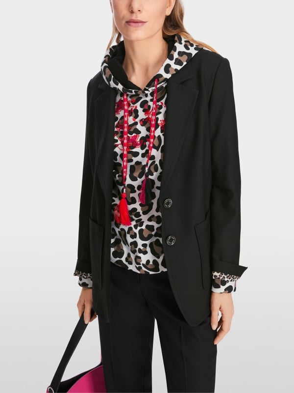 Marc Cain Schmal geschnittener Blazer Bis zu 65% Rabatt