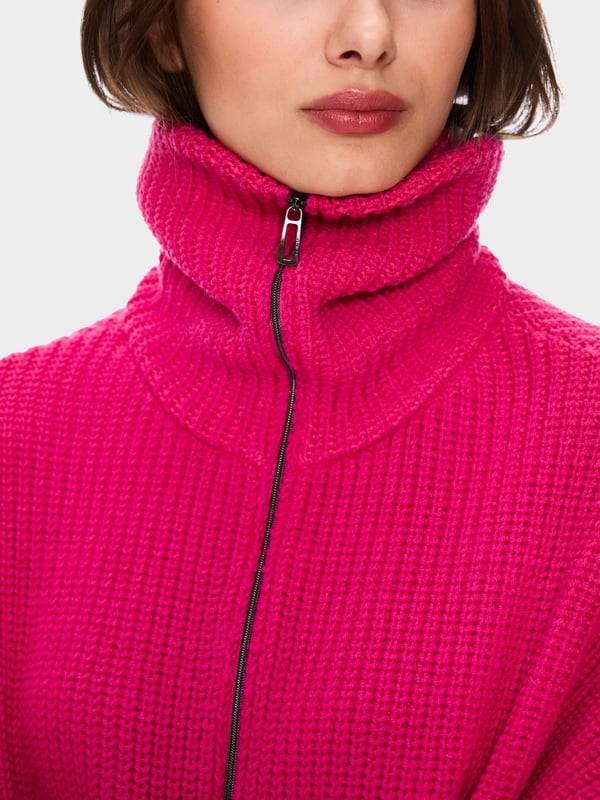 Marc Cain Sweater mit Troyer - Knitted in Germany Discount Store für neue Produkte