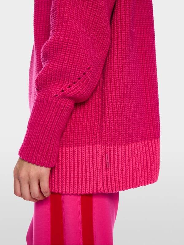 Marc Cain Sweater mit Troyer - Knitted in Germany Discount Store für neue Produkte