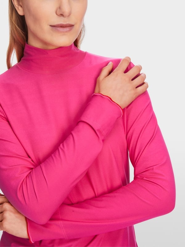 Marc Cain Longsleeve mit Turtle-Neck Super Rabatt