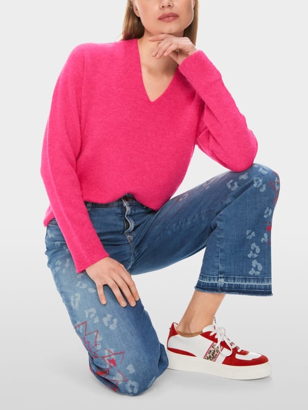 Marc Cain Leichter Sweater 100% Made in Germany 50% Rabatt für begrenzte Zeit