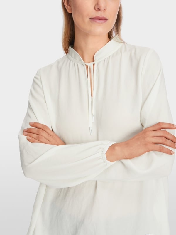 Marc Cain Weite Bluse mit Langarm Günstiger Verkauf