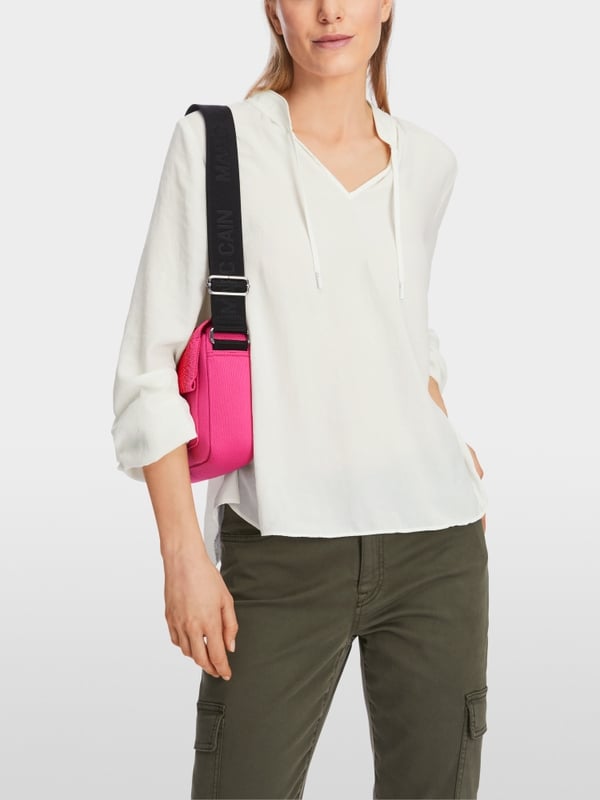 Marc Cain Weite Bluse mit Langarm Günstiger Verkauf
