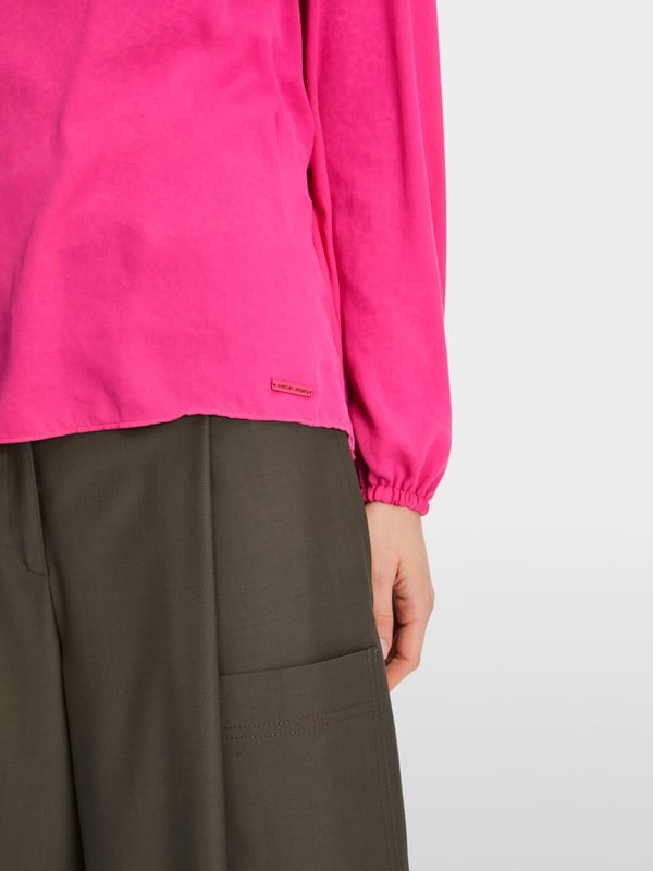 Marc Cain Weite Bluse mit Langarm Fabrikverkauf