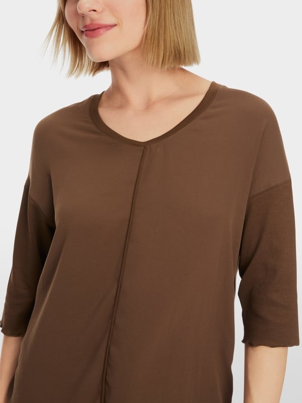 Marc Cain Blusenshirt mit V-Neck Sonderangebote