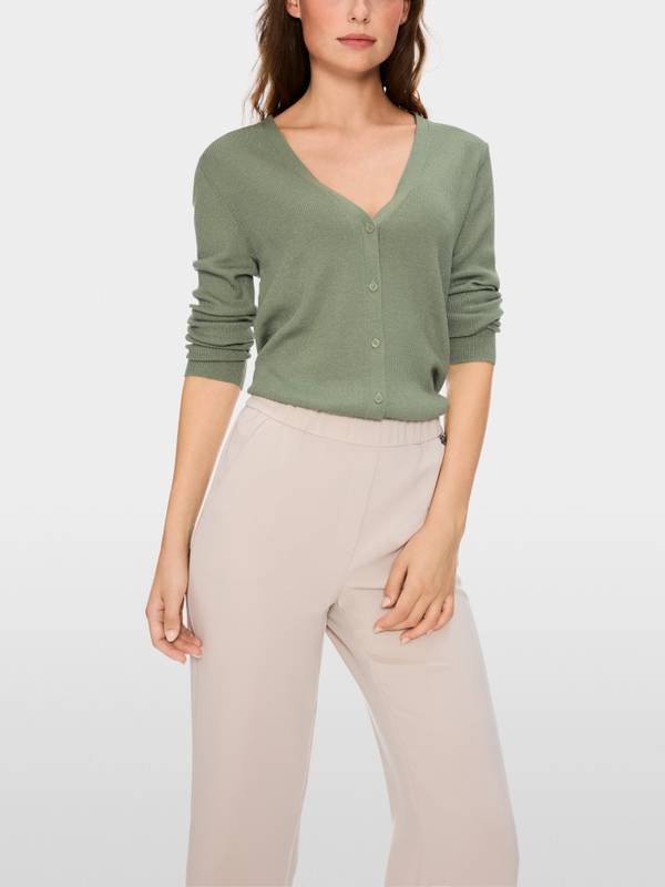 Marc Cain V-Neck Cardigan "Rethink Together" Vierteljährliche Förderung