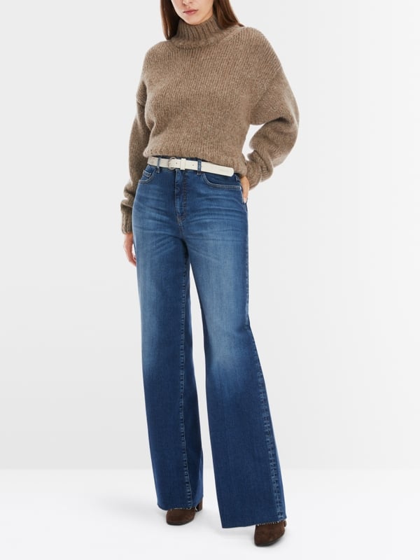 Marc Cain Jeans Modell WARRI "Rethink Together" Kostenloser Versand international