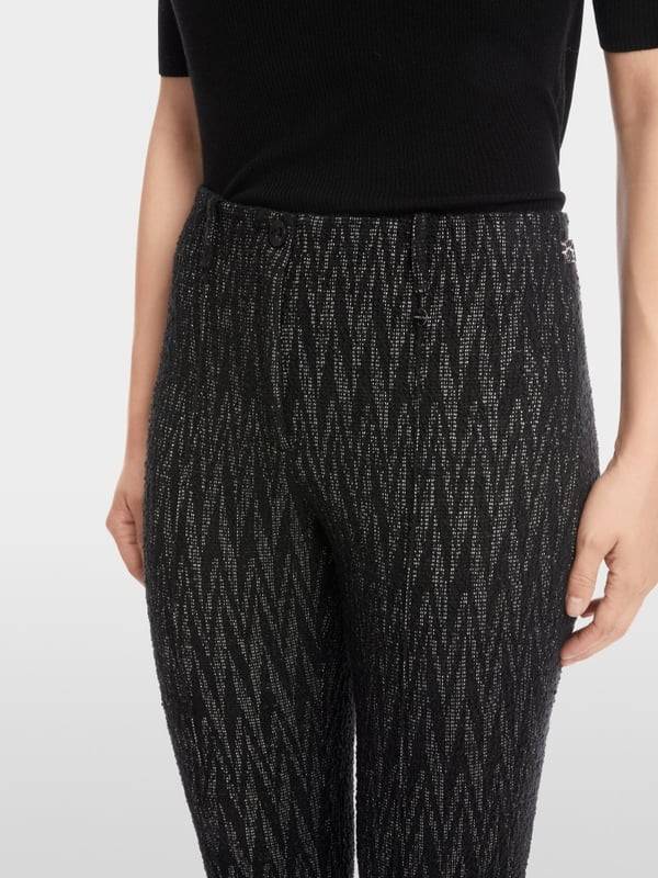 Marc Cain Modell SYDNEY - Hose mit Zackenmuster Fabrikpreis