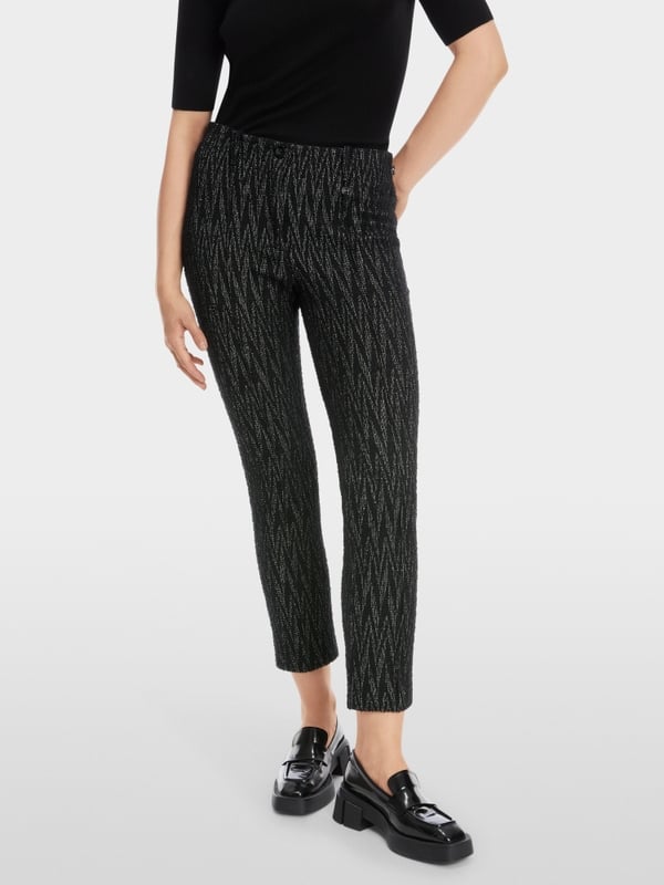 Marc Cain Modell SYDNEY - Hose mit Zackenmuster Fabrikpreis