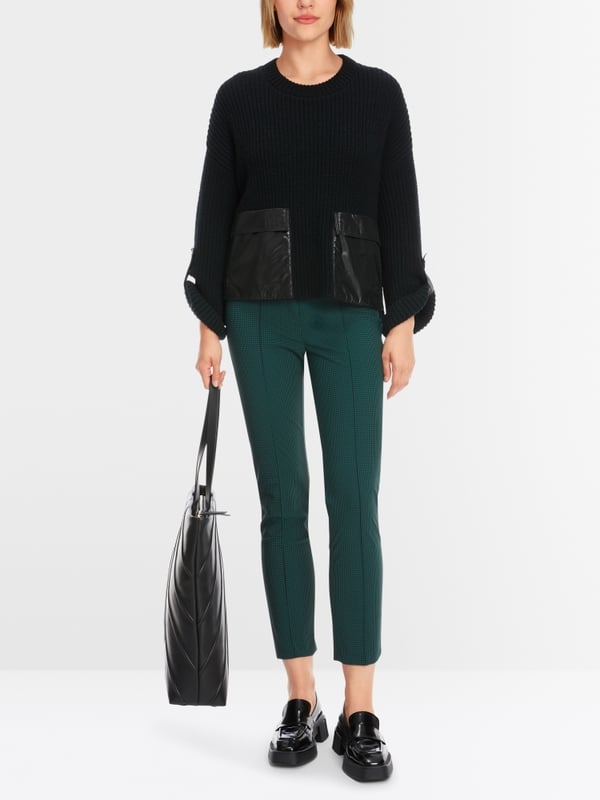 Marc Cain Modell SYDNEY Karohose in Technostretch Rabatt