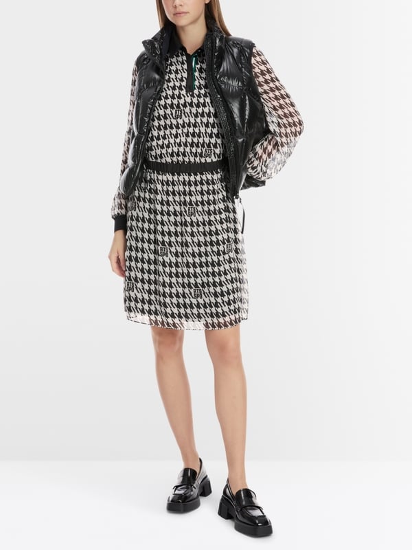 Marc Cain Kleid im Hahnentritt-Dessin Blitzangebot