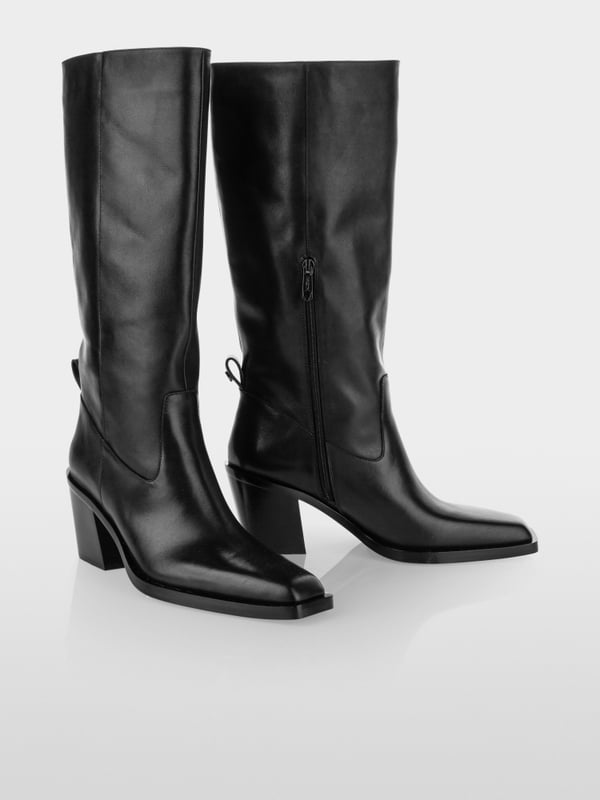 Marc Cain Schlupf-Stiefel in Kalbsvelours Großer Ausverkauf