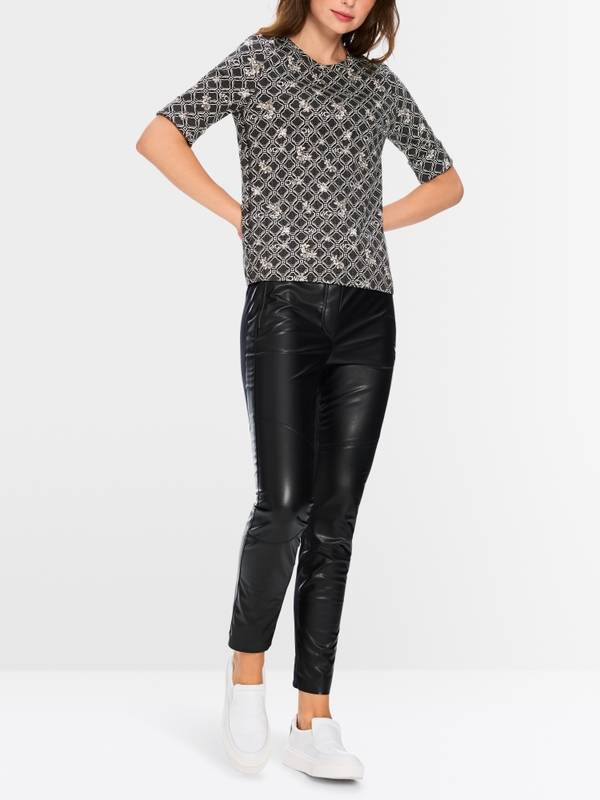 Marc Cain Shirt aus Baumwollstretch Räumungsverkauf