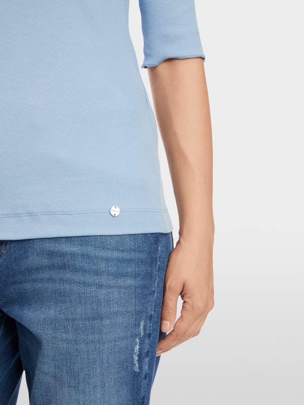 Marc Cain T-Shirt mit Turn-up-Ärmeln Wochenangebot