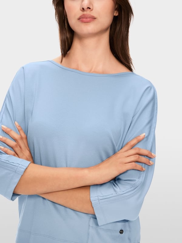 Marc Cain T-Shirt mit Tasche Kostenlose Rückgabe