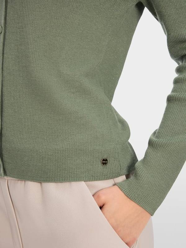 Marc Cain V-Neck Cardigan "Rethink Together" Speichern exportieren