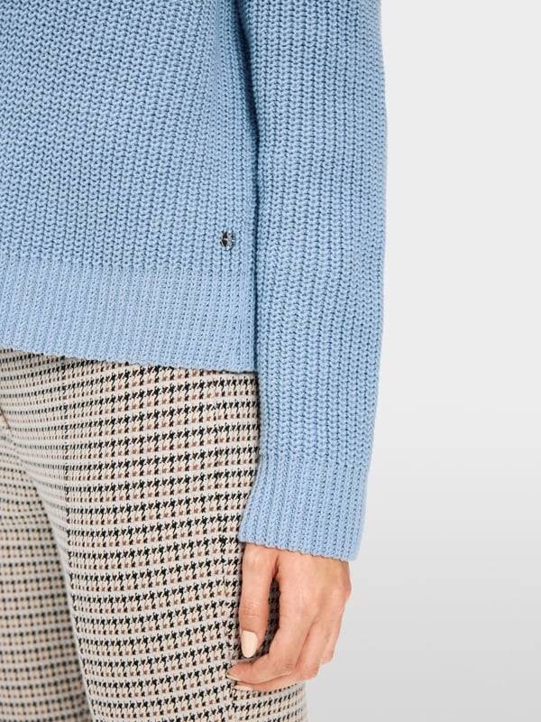 Marc Cain Rippen-Cardigan in Deutschland gestrickt Auslauf