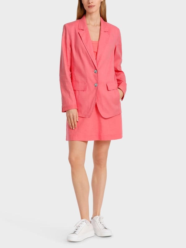 Marc Cain Blazer im Knitterlook Schlussverkauf