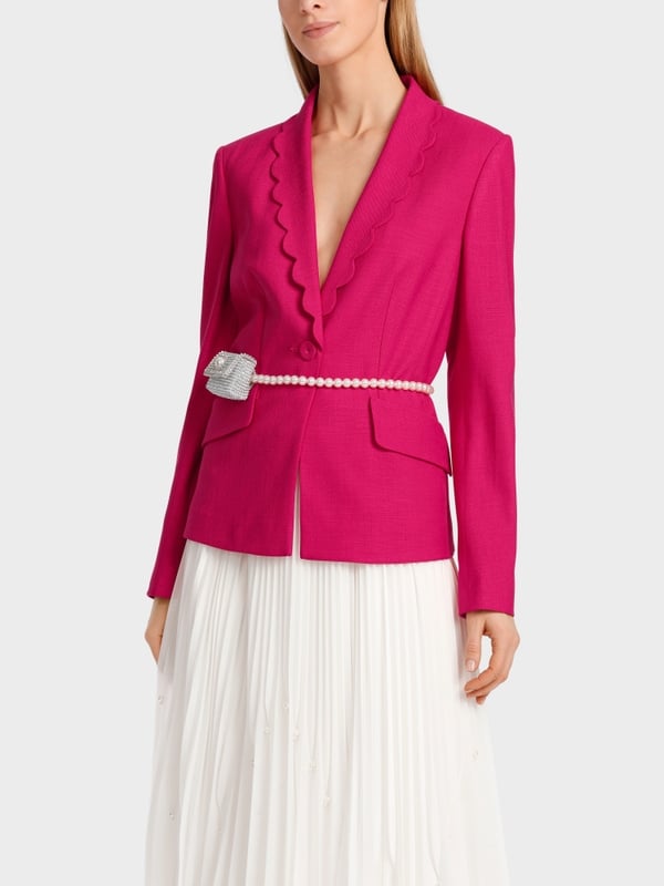 Marc Cain Blazer mit Muschelrevers Günstiger Verkauf