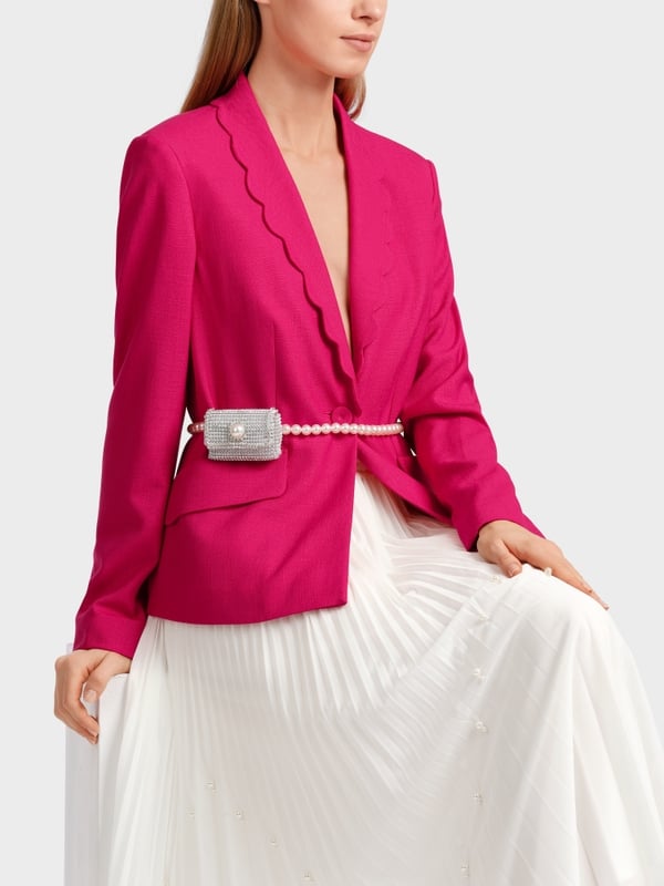 Marc Cain Blazer mit Muschelrevers Günstiger Verkauf