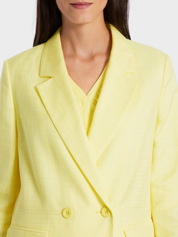 Marc Cain Blazer in Leinen-Optik Blitzverkäufe